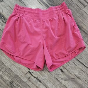 Women's Lululemon Hot Pink Hotty Hot Shorts Size 6